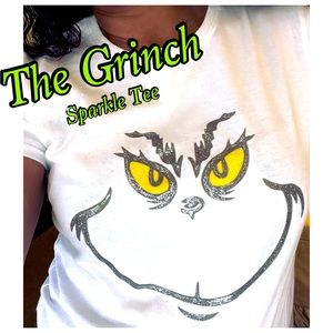 The Grinch sparkle tee